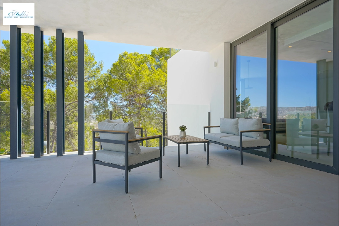 villa en Moraira(Benimeit) en vente, construit 560 m², aire acondicionado, terrain 800 m², 4 chambre, 4 salle de bains, piscina, ref.: BP-4305MOR-36