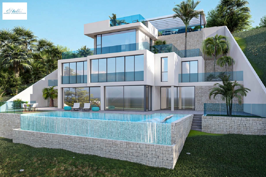 villa en Altea(Altea Hills) en vente, construit 560 m², aire acondicionado, terrain 817 m², 5 chambre, 5 salle de bains, piscina, ref.: BP-7012ALT-10