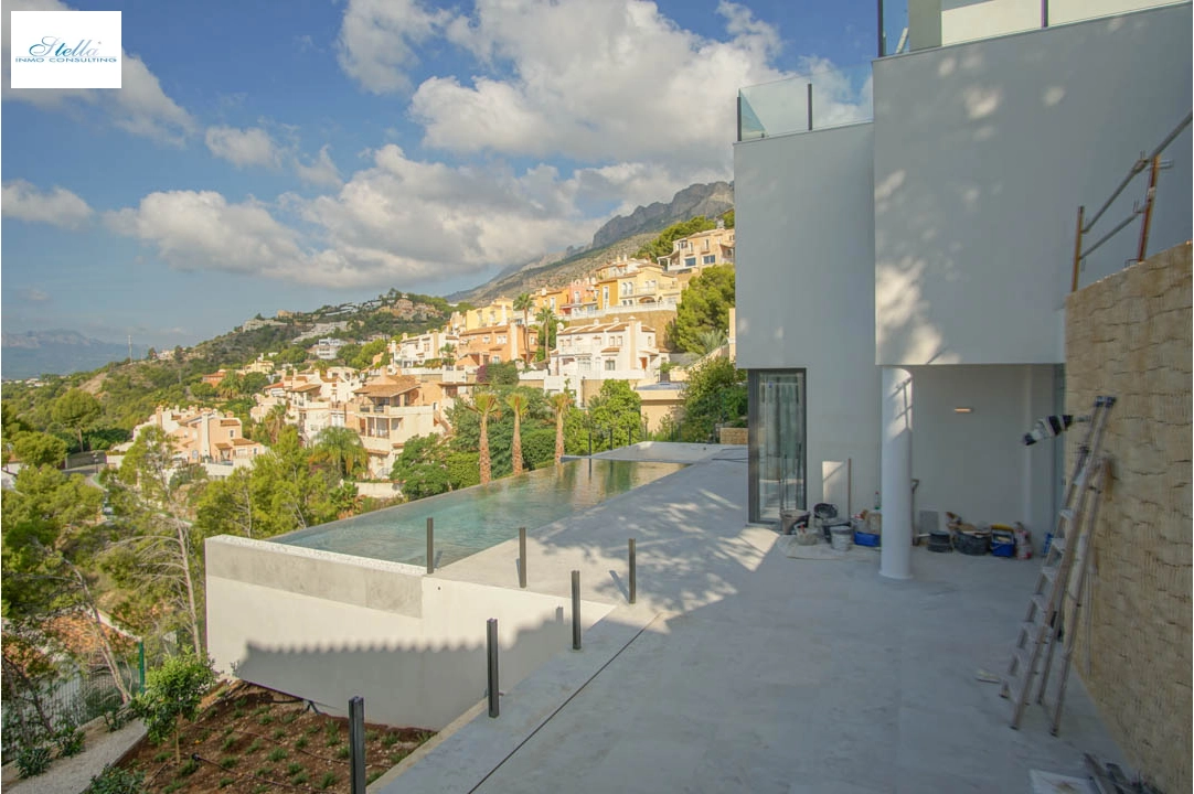 villa en Altea(Altea Hills) en vente, construit 560 m², aire acondicionado, terrain 817 m², 5 chambre, 5 salle de bains, piscina, ref.: BP-7012ALT-16