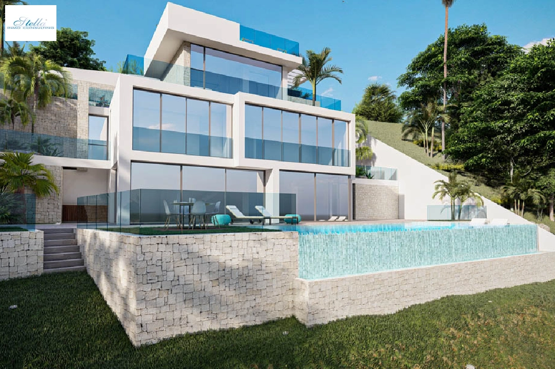 villa en Altea(Altea Hills) en vente, construit 560 m², aire acondicionado, terrain 817 m², 5 chambre, 5 salle de bains, piscina, ref.: BP-7012ALT-2