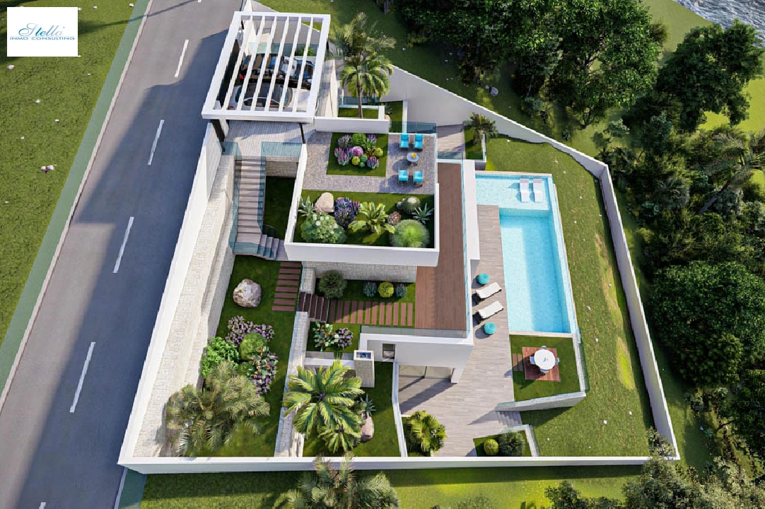 villa en Altea(Altea Hills) en vente, construit 560 m², aire acondicionado, terrain 817 m², 5 chambre, 5 salle de bains, piscina, ref.: BP-7012ALT-7