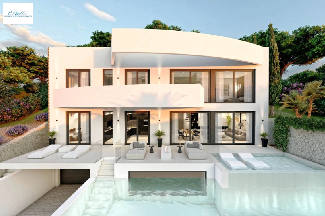 villa en Altea(Altea La Vella) en vente, construit 540 m², aire acondicionado, terrain 1308 m², 4 chambre, 4 salle de bains, piscina, ref.: BP-7014ALT-31