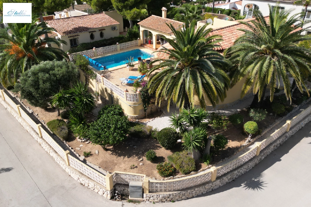 villa en Javea(Balcon al Mar) en vente, construit 167 m², ano de construccion 1979, + estufa, aire acondicionado, terrain 903 m², 3 chambre, 2 salle de bains, piscina, ref.: JS-2223-3