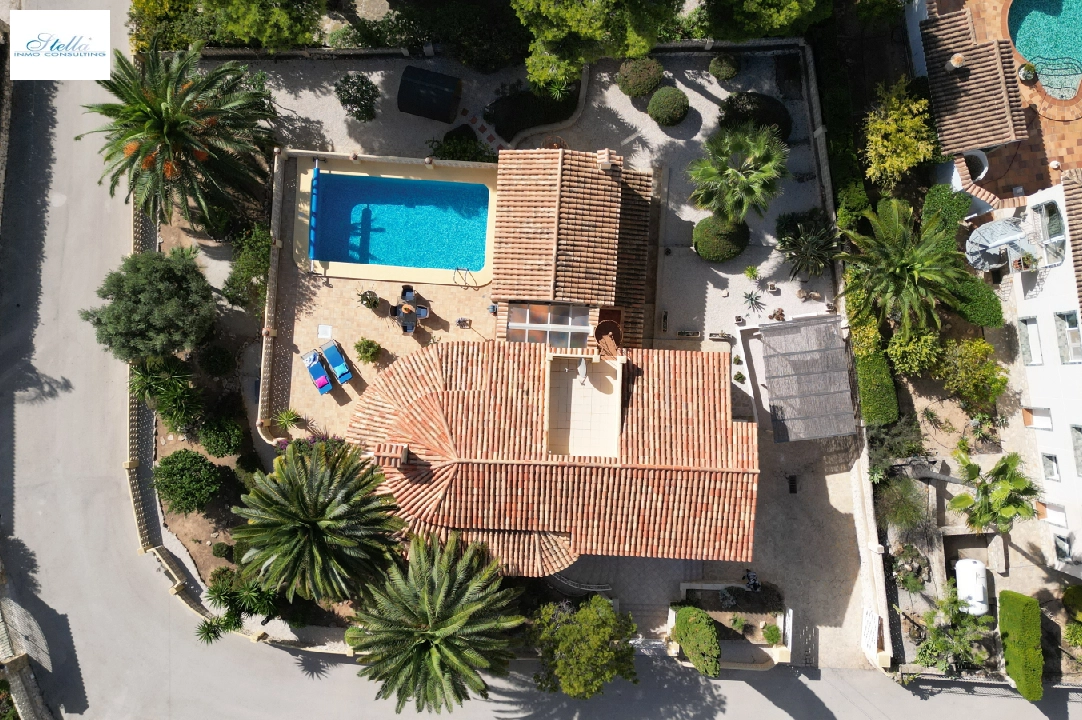 villa en Javea(Balcon al Mar) en vente, construit 167 m², ano de construccion 1979, + estufa, aire acondicionado, terrain 903 m², 3 chambre, 2 salle de bains, piscina, ref.: JS-2223-4