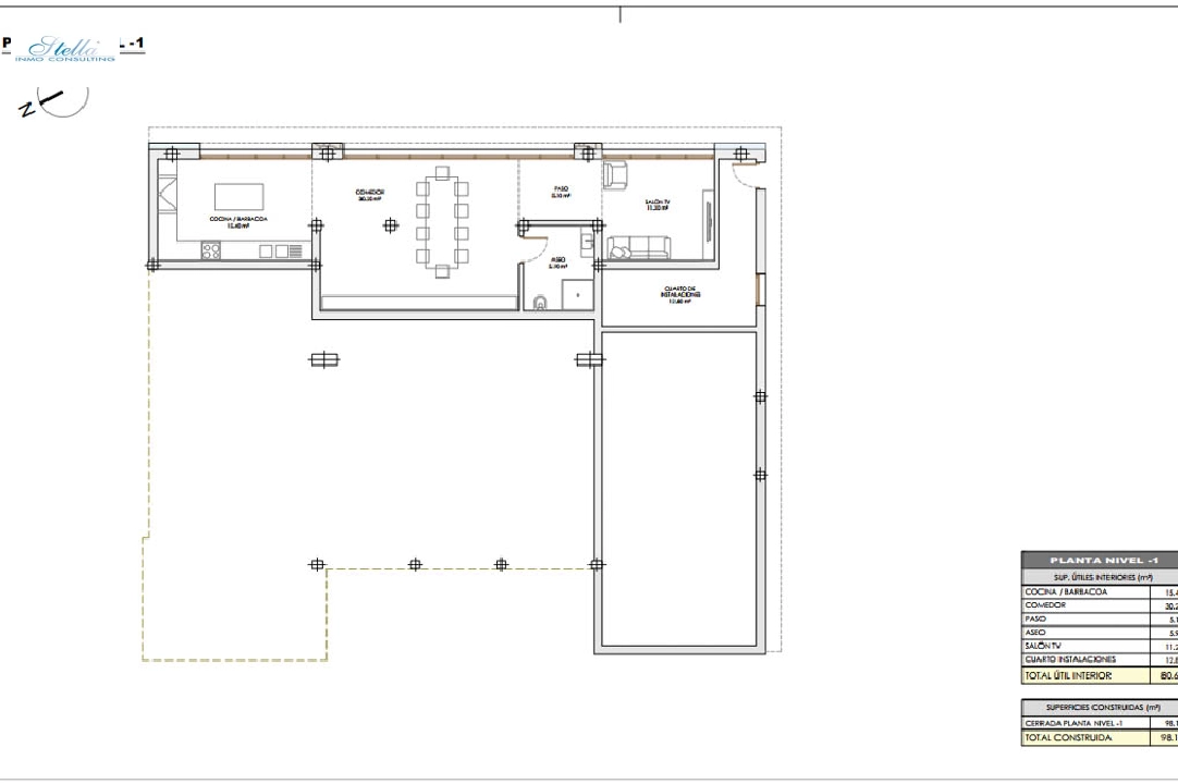 villa en Altea(Altea Hills) en vente, construit 395 m², aire acondicionado, terrain 1000 m², 4 chambre, 4 salle de bains, ref.: BP-7021ALT-35