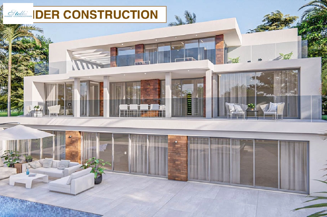 villa en Altea(Altea Hills) en vente, construit 395 m², aire acondicionado, terrain 1000 m², 4 chambre, 4 salle de bains, piscina, ref.: BP-7021ALT-38