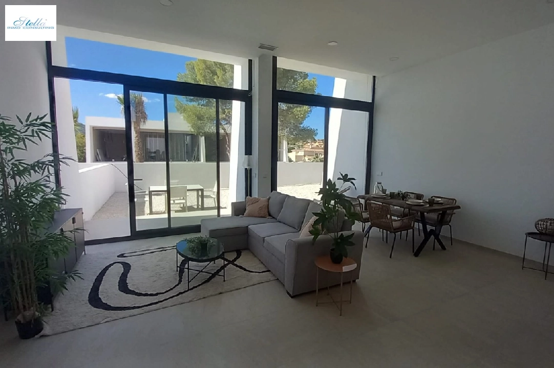 villa en Calpe en vente, construit 132 m², aire acondicionado, terrain 141 m², 3 chambre, 3 salle de bains, piscina, ref.: BI-CA.H-460-9