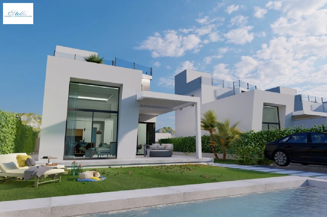 villa en Finestrat en vente, construit 163 m², ano de construccion 2023, aire acondicionado, terrain 346 m², 3 chambre, 3 salle de bains, piscina, ref.: BI-AL.H-030-2