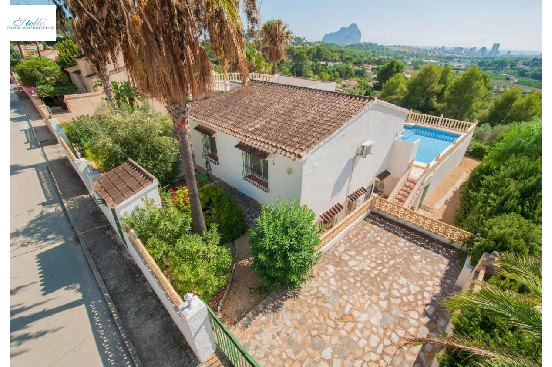 villa en Calpe en vente, construit 271 m², terrain 820 m², 4 chambre, 2 salle de bains, piscina, ref.: COB-3396-31