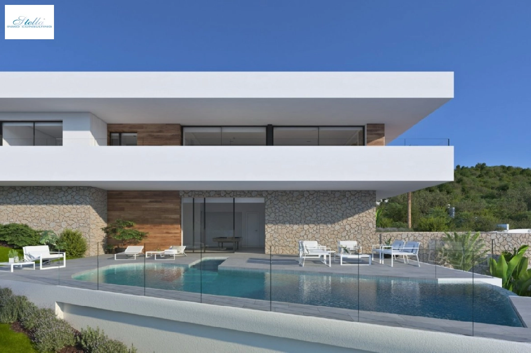villa en Benitachell(Cumbre del sol) en vente, construit 613 m², aire acondicionado, terrain 963 m², 3 chambre, 2 salle de bains, piscina, ref.: AM-11637DA-3700-1