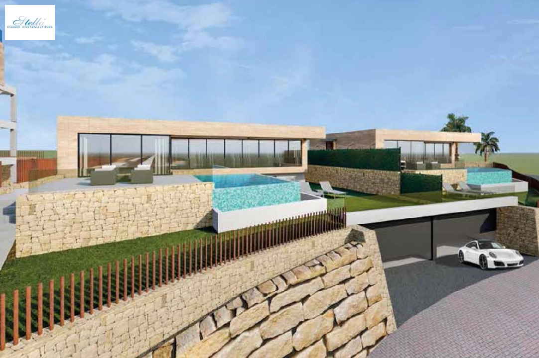 villa en Finestrat(Finestrat) en vente, construit 351 m², aire acondicionado, terrain 423 m², 4 chambre, 5 salle de bains, piscina, ref.: AM-1072DA-3700-5