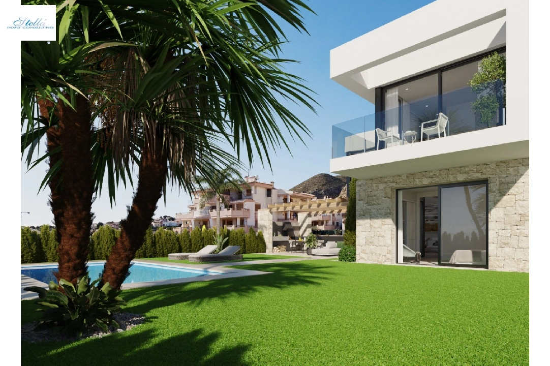 villa en Finestrat(Finestrat) en vente, construit 245 m², terrain 452 m², 3 chambre, 3 salle de bains, piscina, ref.: AM-1074DA-3700-7