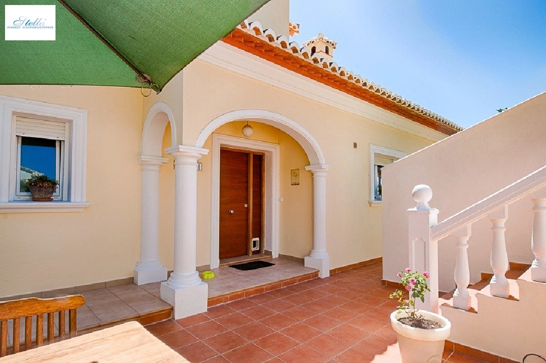 villa en Moraira(Sol park) en vente, construit 270 m², aire acondicionado, terrain 797 m², 4 chambre, 3 salle de bains, piscina, ref.: AM-11778DA-3700-13