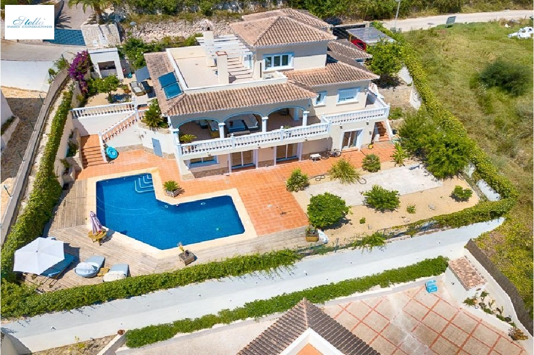 villa en Moraira(Sol park) en vente, construit 270 m², aire acondicionado, terrain 797 m², 4 chambre, 3 salle de bains, piscina, ref.: AM-11778DA-3700-5