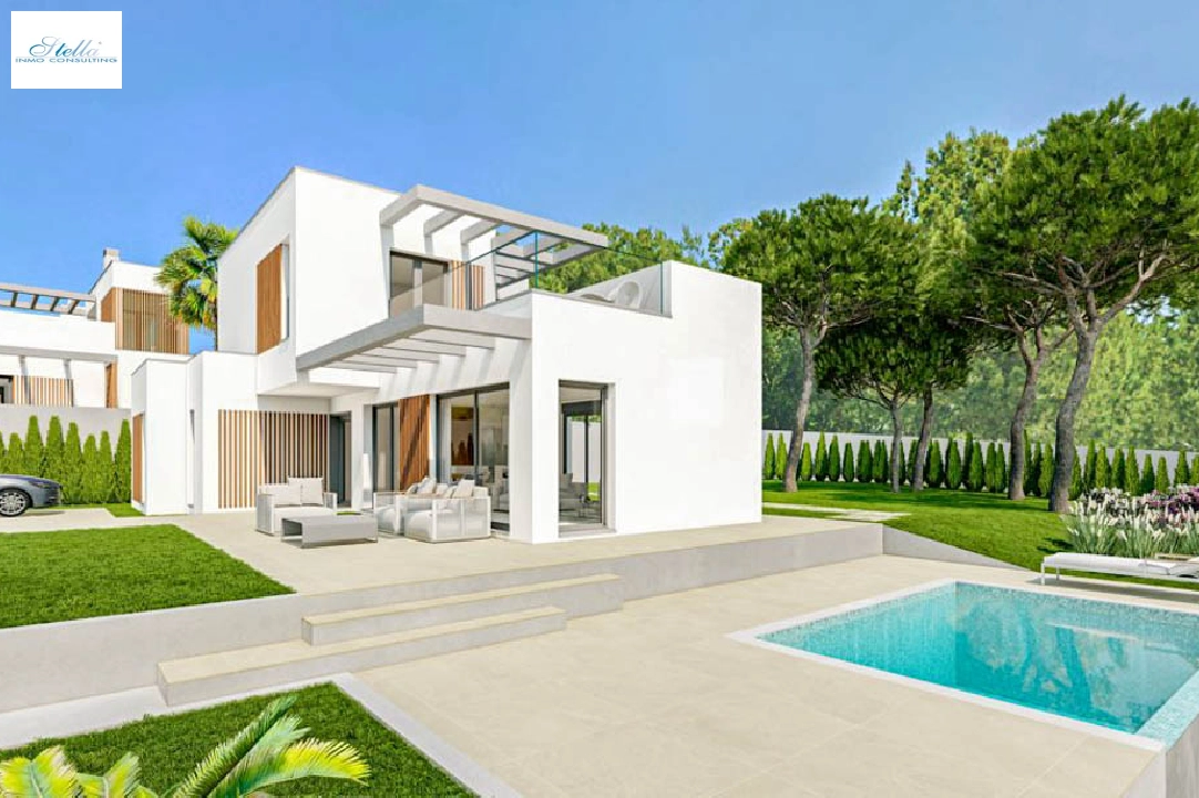 villa en Finestrat(Sierra Cortina) en vente, construit 150 m², aire acondicionado, terrain 410 m², 3 chambre, 2 salle de bains, ref.: BP-7024FIN-4