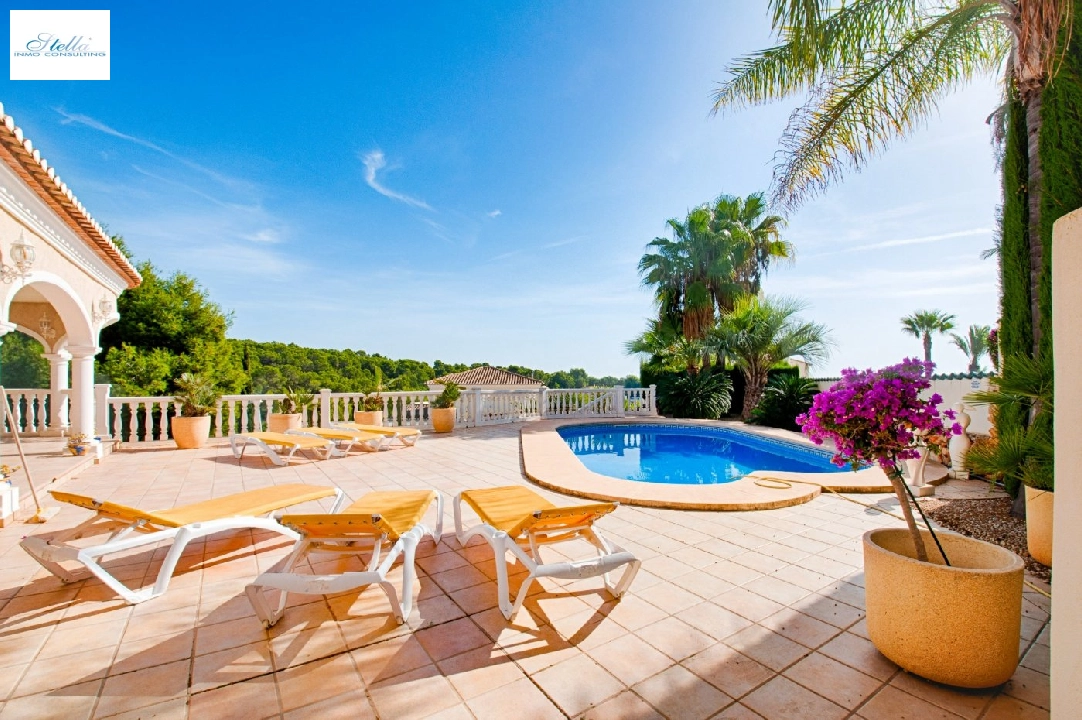 villa en Benissa(El Magraner) en vente, construit 310 m², aire acondicionado, terrain 1000 m², 4 chambre, 3 salle de bains, piscina, ref.: AM-11829DA-3700-15