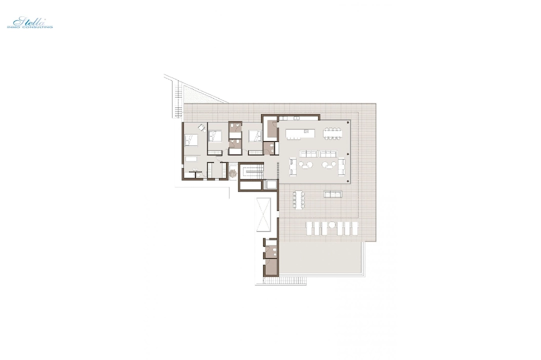 villa en Moraira(Verde pino) en vente, construit 701 m², aire acondicionado, terrain 1864 m², 5 chambre, 6 salle de bains, piscina, ref.: AM-11839DA-3700-13