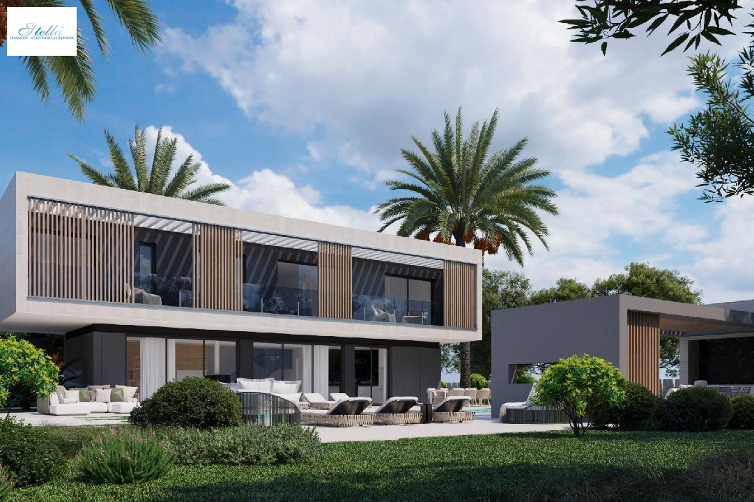 villa en Javea - Xabia(Portichol) en vente, construit 260 m², aire acondicionado, terrain 1000 m², 4 chambre, 5 salle de bains, piscina, ref.: AM-12031DA-3700-1