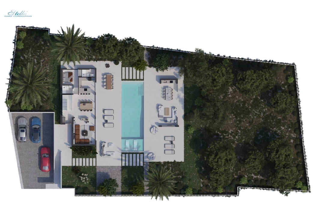 villa en Javea - Xabia(Portichol) en vente, construit 260 m², aire acondicionado, terrain 1000 m², 4 chambre, 5 salle de bains, piscina, ref.: AM-12031DA-3700-15