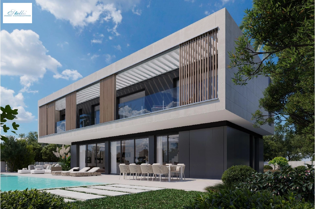 villa en Javea - Xabia(Portichol) en vente, construit 260 m², aire acondicionado, terrain 1000 m², 4 chambre, 5 salle de bains, piscina, ref.: AM-12031DA-3700-3