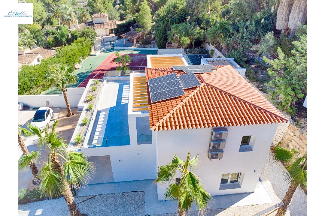 villa en Moraira(Pinar del abogat) en vente, construit 400 m², aire acondicionado, terrain 1200 m², 3 chambre, 3 salle de bains, piscina, ref.: AM-12058DA-3700-5