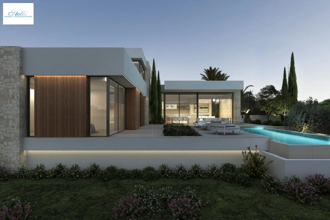villa en Moraira en vente, construit 250 m², terrain 1000 m², 4 chambre, 3 salle de bains, piscina, ref.: COB-3410-2