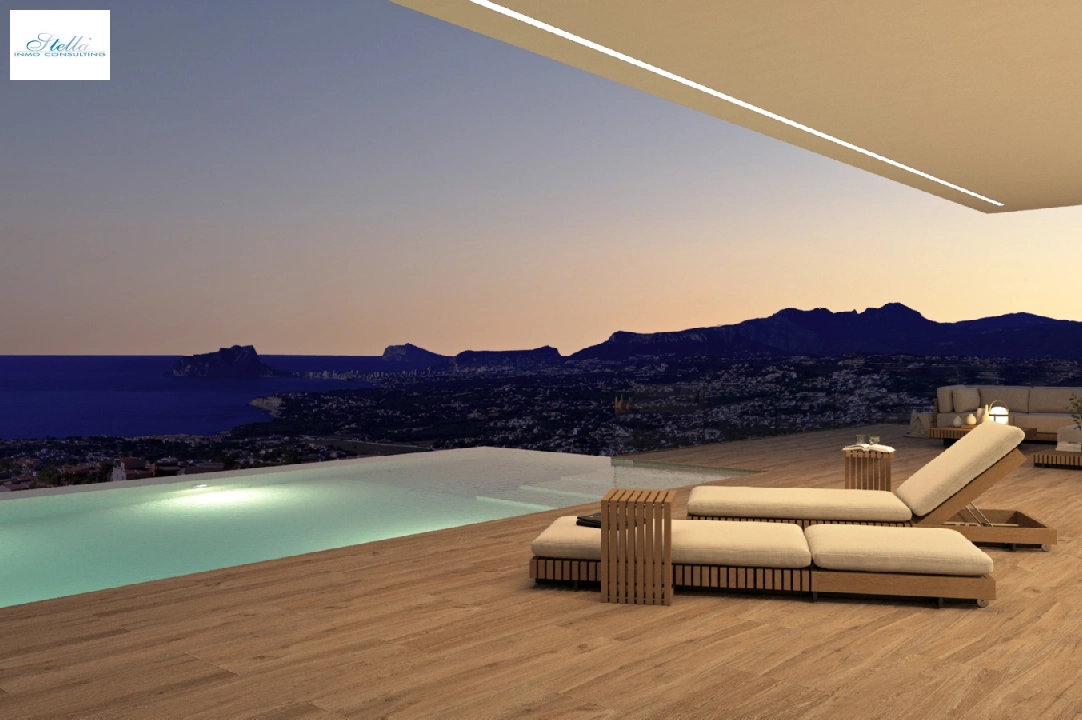 villa en Cumbre del Sol(Residencial Plus Jazmines) en vente, construit 207 m², terrain 1020 m², 3 chambre, 4 salle de bains, piscina, ref.: VA-AJ137-1