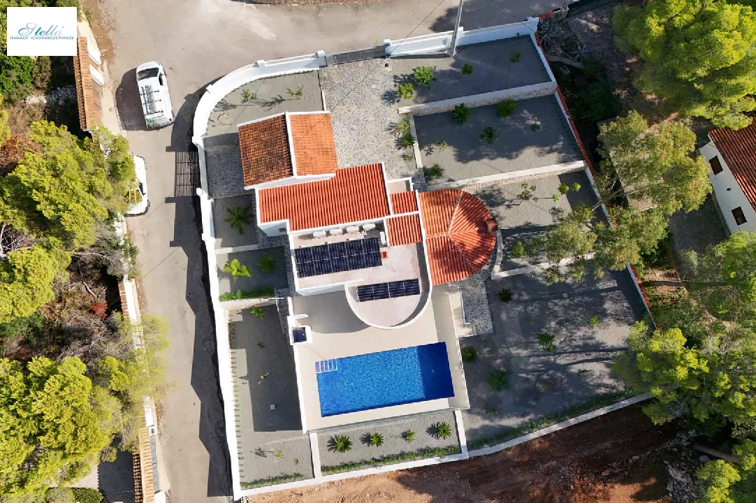 villa en Benissa(Fanadix) en vente, construit 136 m², aire acondicionado, terrain 917 m², 4 chambre, 3 salle de bains, ref.: BP-8127BEN-27