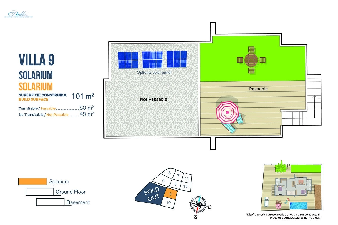 villa en Finestrat en vente, construit 149 m², estado nuevo, terrain 346 m², 3 chambre, 2 salle de bains, piscina, ref.: HA-FIN-120-E03-36