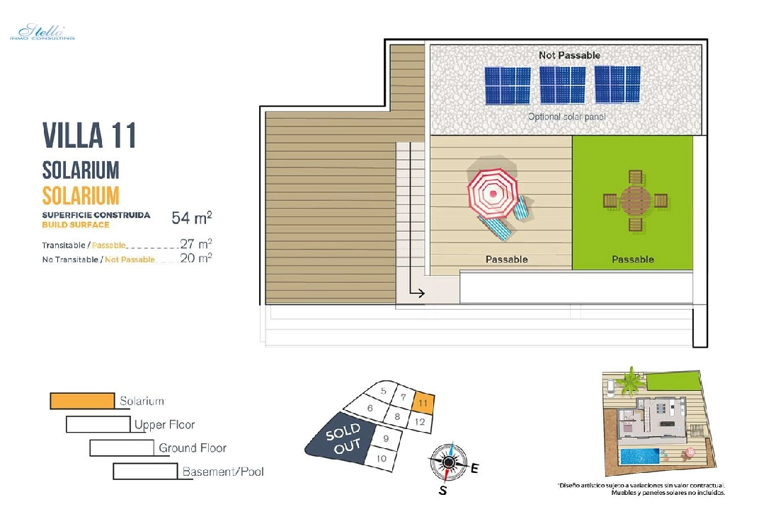 villa en Finestrat en vente, construit 149 m², estado nuevo, terrain 346 m², 3 chambre, 2 salle de bains, piscina, ref.: HA-FIN-120-E03-44