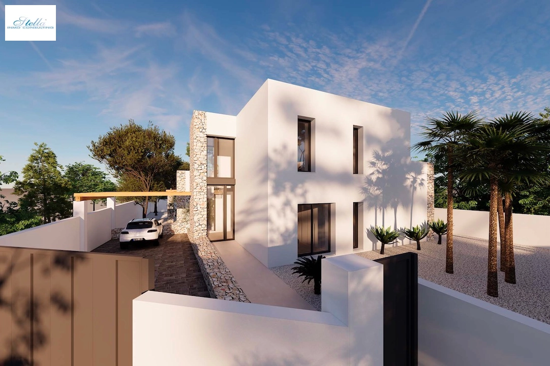 villa en Moraira(Pinar del Advocat) en vente, construit 268 m², aire acondicionado, terrain 800 m², 4 chambre, 3 salle de bains, piscina, ref.: CA-H-1709-AMB-2