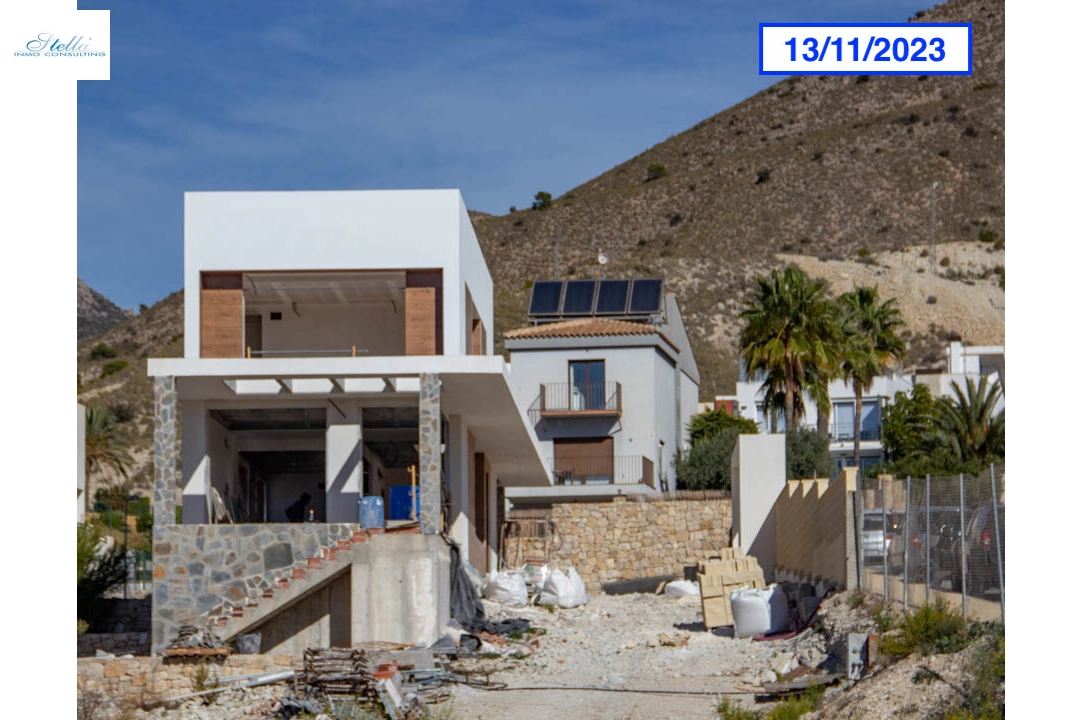 villa en Finestrat(Balcon de Finestrat) en vente, construit 217 m², aire acondicionado, terrain 650 m², 5 chambre, 4 salle de bains, piscina, ref.: BP-7009FIN-4