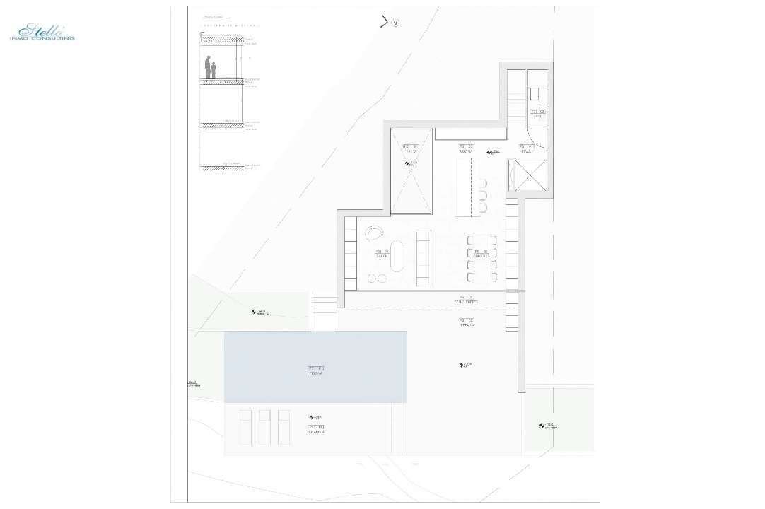 villa en Benissa en vente, construit 261 m², terrain 1058 m², 4 chambre, 4 salle de bains, piscina, ref.: COB-3425-11