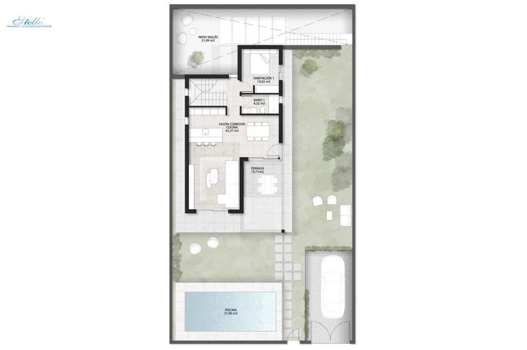 villa en Finestrat en vente, construit 163 m², aire acondicionado, 3 chambre, 3 salle de bains, piscina, ref.: BS-83294472-16