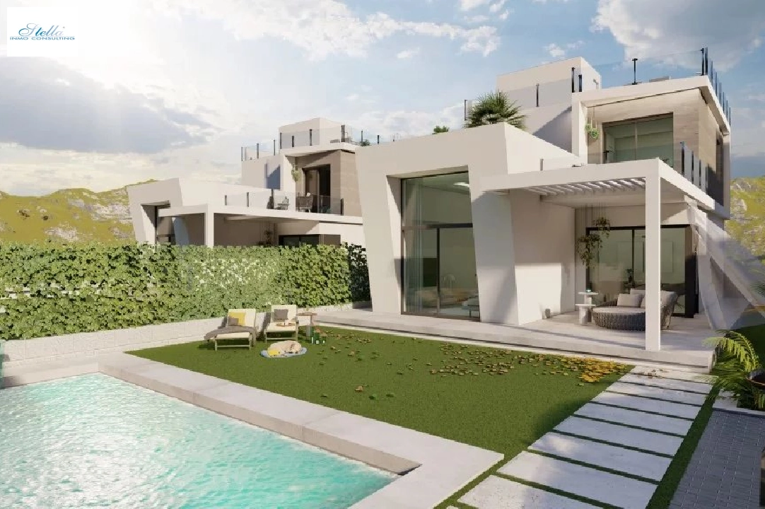 villa en Finestrat en vente, construit 163 m², aire acondicionado, 3 chambre, 3 salle de bains, piscina, ref.: BS-83294472-19