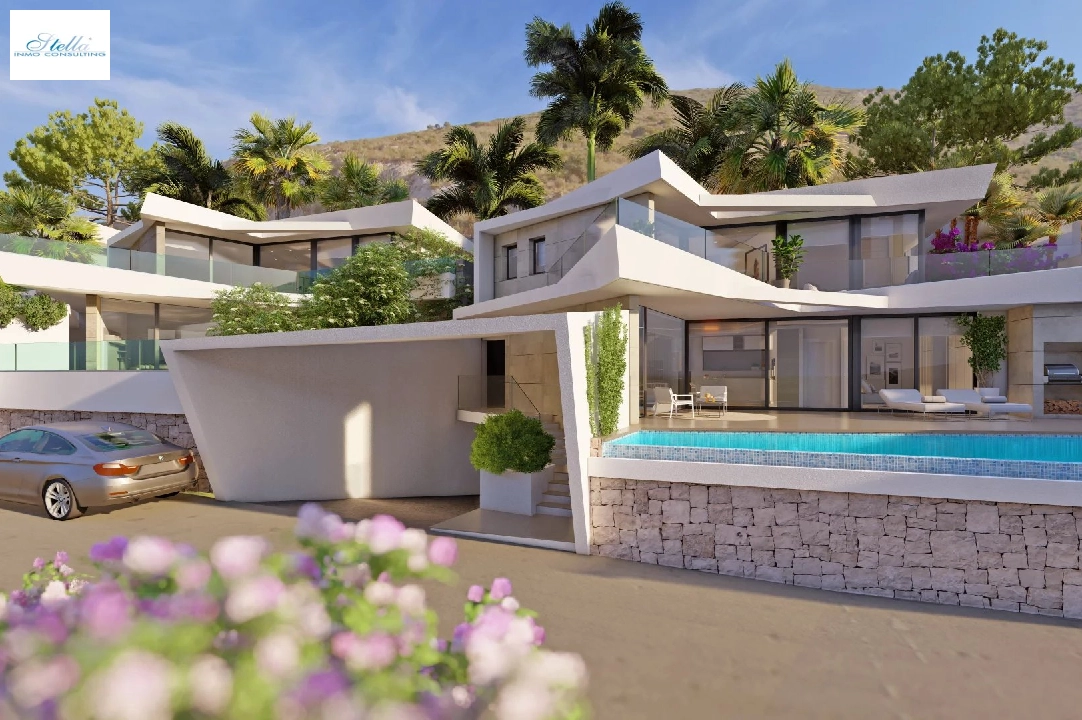 villa en Benitachell en vente, construit 273 m², aire acondicionado, 3 chambre, 3 salle de bains, piscina, ref.: BS-83588408-4