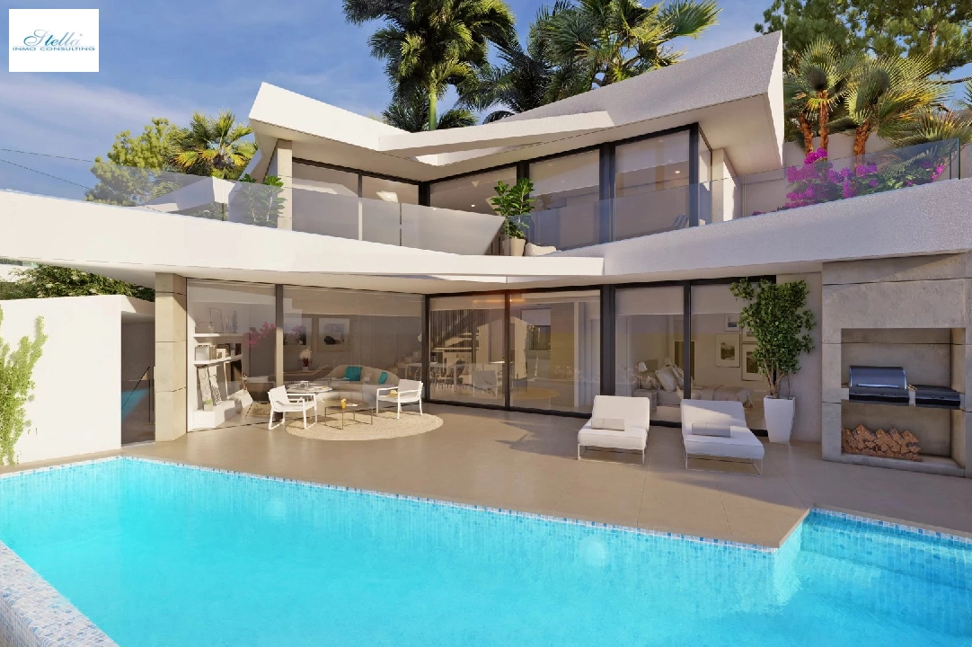 villa en Benitachell en vente, construit 273 m², aire acondicionado, 3 chambre, 3 salle de bains, piscina, ref.: BS-83588408-5