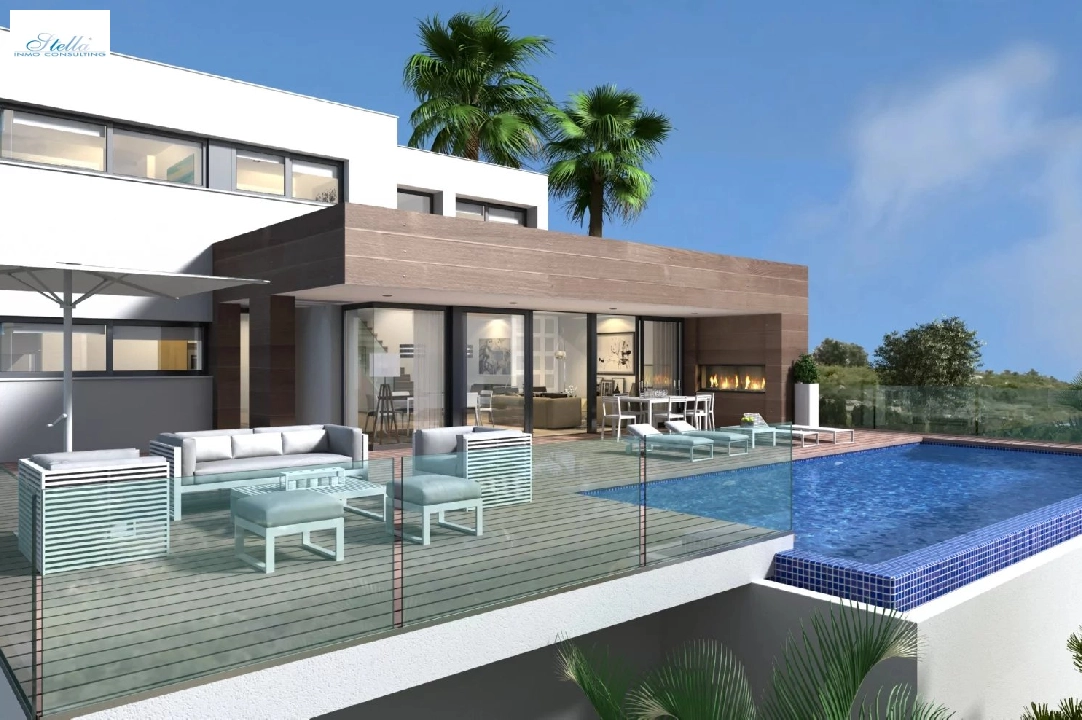 villa en Cumbre del Sol en vente, construit 459 m², terrain 932 m², 3 chambre, 4 salle de bains, piscina, ref.: BS-83710400-1
