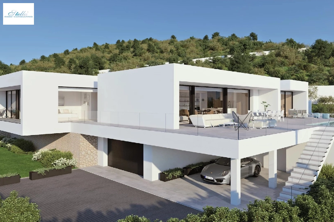 villa en Cumbre del Sol en vente, construit 621 m², terrain 1338 m², 1 chambre, 5 salle de bains, piscina, ref.: BS-83710401-8