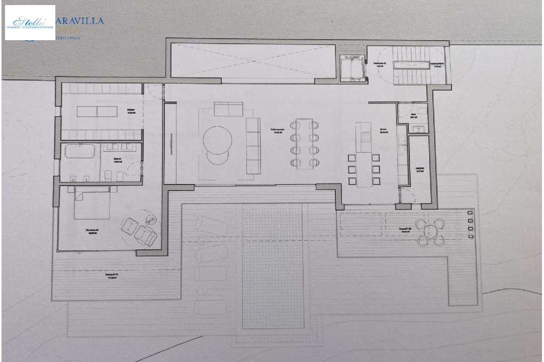 villa en Calpe en vente, construit 453 m², ano de construccion 2023, aire acondicionado, terrain 1013 m², 4 chambre, 4 salle de bains, piscina, ref.: MV-2506-10