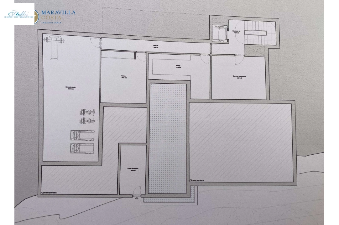 villa en Calpe en vente, construit 453 m², ano de construccion 2023, aire acondicionado, terrain 1013 m², 4 chambre, 4 salle de bains, piscina, ref.: MV-2506-12