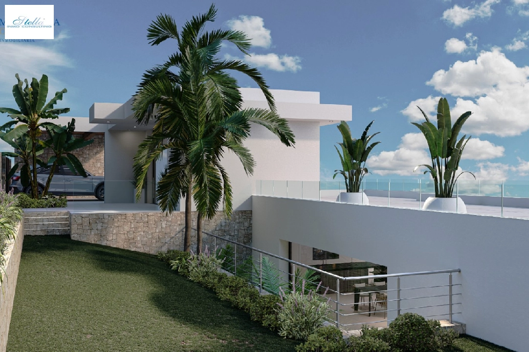 villa en Calpe en vente, construit 453 m², ano de construccion 2023, aire acondicionado, terrain 1013 m², 4 chambre, 4 salle de bains, ref.: MV-2506-5