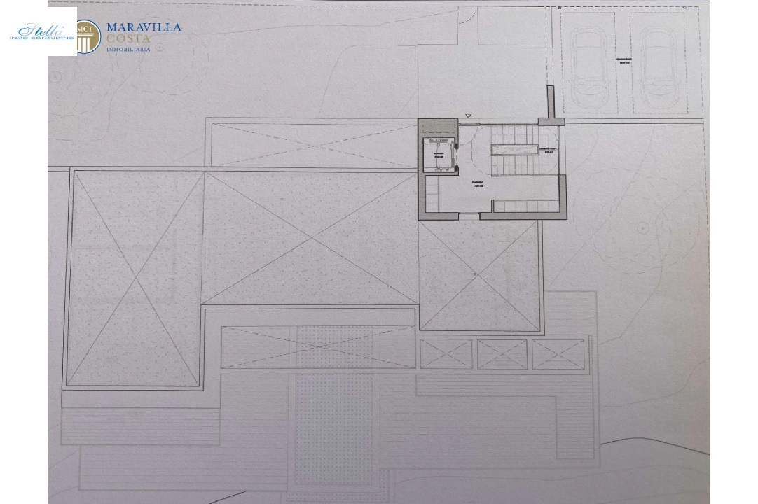 villa en Calpe en vente, construit 453 m², ano de construccion 2023, aire acondicionado, terrain 1013 m², 4 chambre, 4 salle de bains, piscina, ref.: MV-2506-9