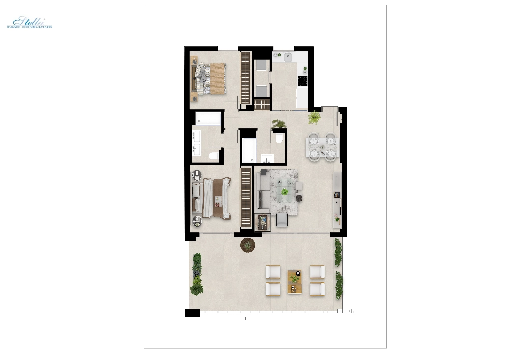 appartement en Nueva Andalucia(Urbanizacion Nueva Andalucia J, 9. 29660 Marbella,) en vente, construit 114 m², terrain 179 m², 3 chambre, 2 salle de bains, piscina, ref.: TW-MARBELLALAKE131-28