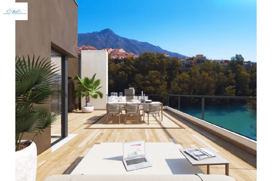 appartement en Marbella(Urbanizacion Nueva Andalucia J, 9. 29660 Marbella,) en vente, construit 123 m², terrain 165 m², 3 chambre, 2 salle de bains, piscina, ref.: TW-MARBELLALAKE134-7