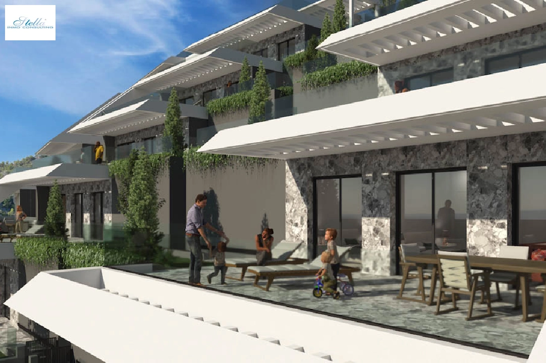 appartement en Finestrat(Balcon de Finestrat) en vente, construit 148 m², aire acondicionado, terrain 148 m², 2 chambre, 2 salle de bains, piscina, ref.: BP-7042FIN-8