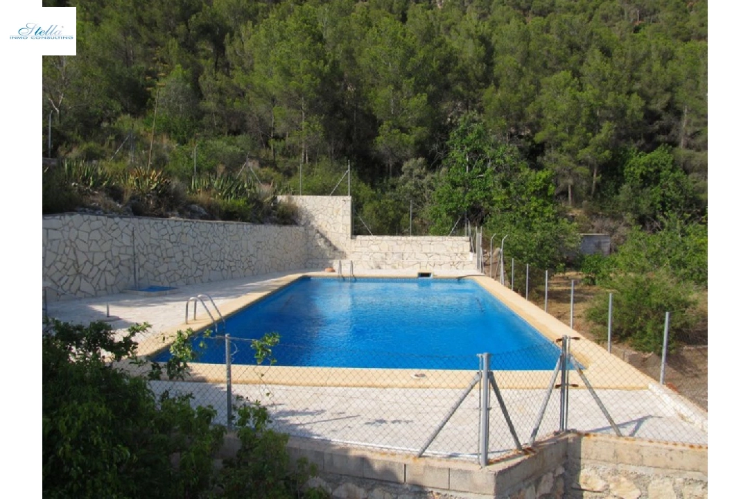 villa en Adsubia en vente, construit 550 m², ano de construccion 1990, + estufa, aire acondicionado, terrain 37000 m², 4 chambre, 3 salle de bains, piscina, ref.: O-V24614D-8