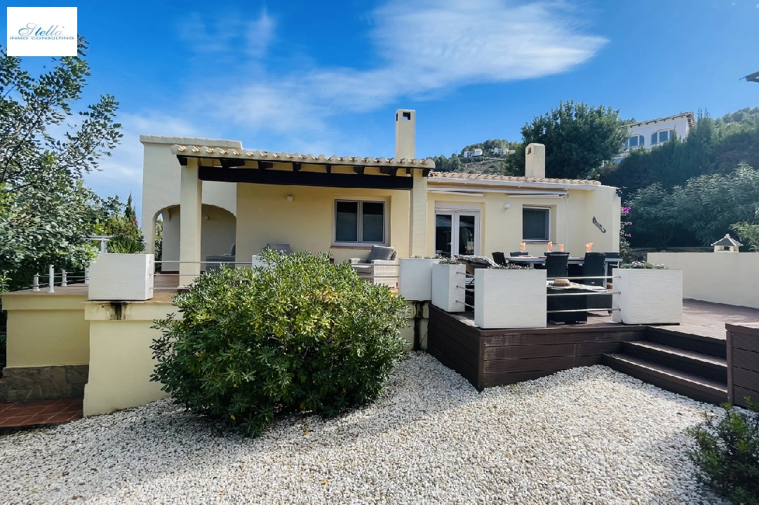 villa en Denia-La Sella(La Sella ) en location de vacances, construit 111 m², ano de construccion 1986, + calefaccion central, aire acondicionado, terrain 495 m², 3 chambre, 2 salle de bains, piscina, ref.: T-0424-34