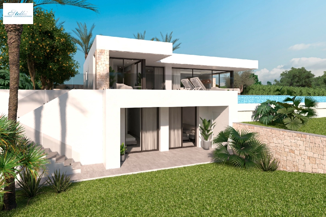 villa en Denia(Marquesa 6) en vente, construit 266 m², aire acondicionado, terrain 999 m², 4 chambre, 4 salle de bains, piscina, ref.: UM-UV-PITO-14