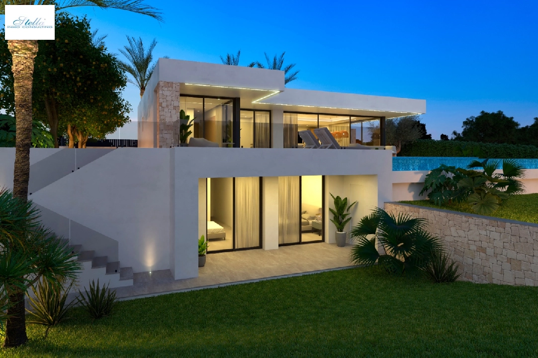 villa en Denia(Marquesa 6) en vente, construit 266 m², aire acondicionado, terrain 999 m², 4 chambre, 4 salle de bains, piscina, ref.: UM-UV-PITO-3